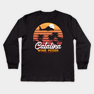 Catalina Wine Mixer Kids Long Sleeve T-Shirt